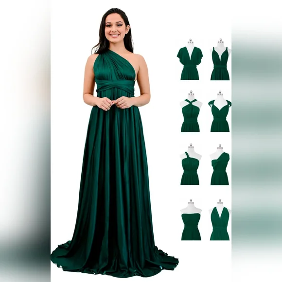 72styles infinity dress women's with bandeau convertible bridesmaid dress 72 Styles Infinity Dress Multiway Bridesmaid Dress with Tube Top(Not P